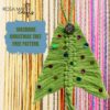 FREE Macrame Christmas Tree pattern, Feather style ornament - Image 2