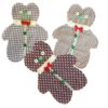 Gingerbread Garland sewing pattern, Festive bunting wall decor - Image 5