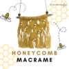Honeycomb Macrame Wall hanging pattern, Wedding decor