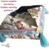 Home Muffin fabric basket sewing PDF, Napkin holder