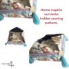 Home Muffin fabric basket sewing PDF, Napkin holder - Image 3