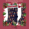 DIY Christmas Stocking craft kit, Make your own stocking - Teddy Bear - Image 2