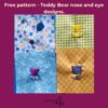 Teddy Bear, Memory Bear Free Pattern, Baby shower gift - Image 3