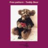 Teddy Bear, Memory Bear Free Pattern, Baby shower gift - Image 2