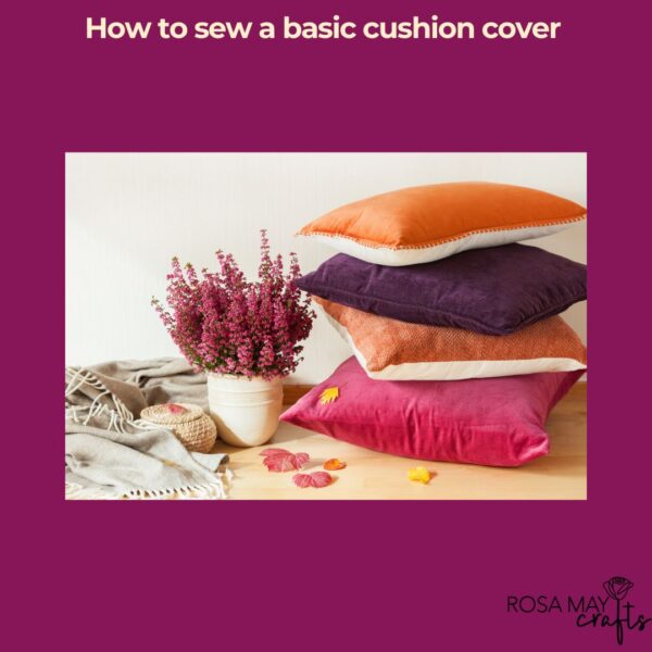 Create your own cushion cover - Free tutorial - Image 3