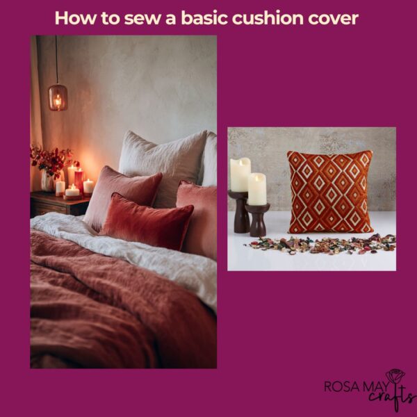 Create your own cushion cover - Free tutorial - Image 2